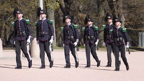 Oslo Die königliche Garde