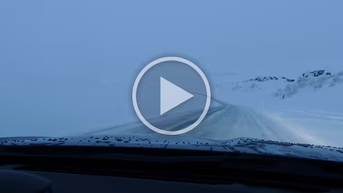 Östersund – Fauske Kurz vor der Grenze von Sverige nach Norge