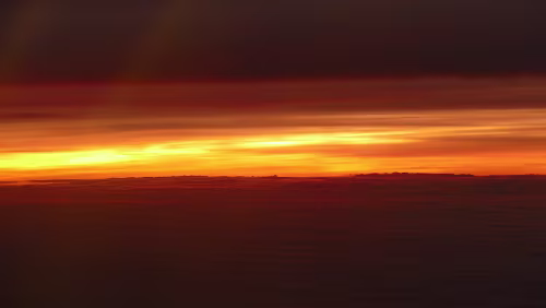 Longyearbyen – Tromsø Kurz vor der Landung in Tromsø