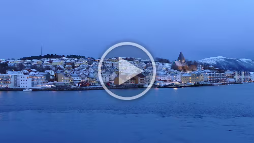 Trondheim – Bergen Die City von Kristiansund