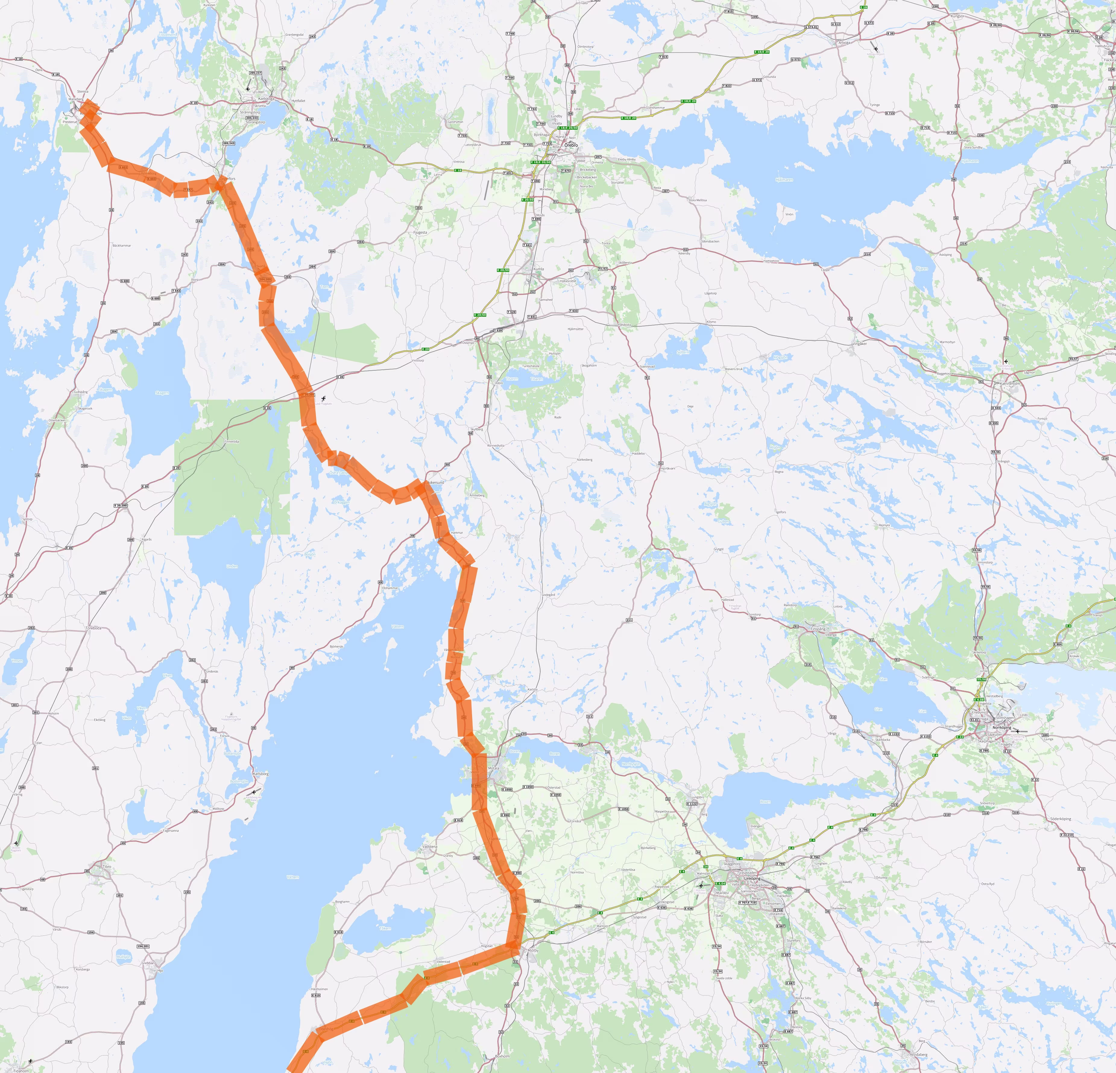 Malmö – Kristinehamn