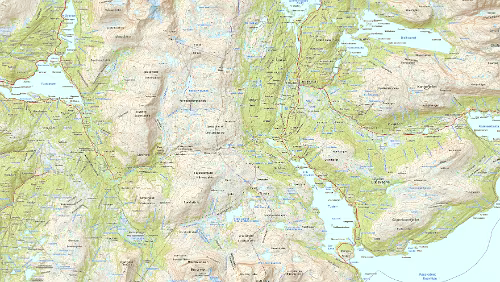 Alternative Streckenführung Straumen – Trondheim Quadrant 02