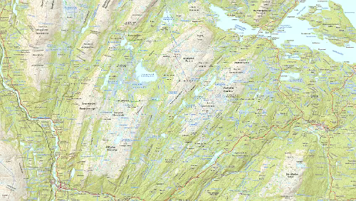 Alternative Streckenführung Straumen – Trondheim Quadrant 04