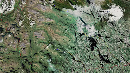 Karten gesamte Reise Quadrant 06
