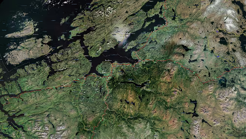 Karten gesamte Reise Quadrant 11