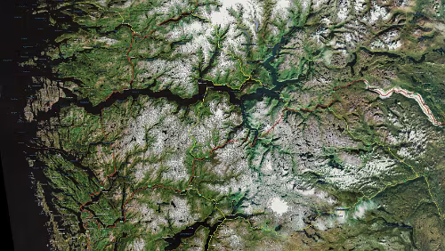 Karten gesamte Reise Quadrant 19