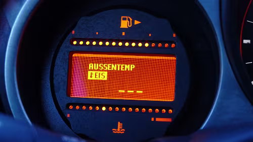 Puoltikasvaara – Tromsø „Tilt“, unter -30°C erfolgt keine Anzeige.