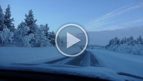 Puoltikasvaara – Tromsø Temperatur draußen schwankt zwischen unter -30°C und -25°C, für mehrere Stunden