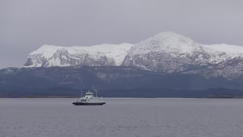 Bergen – Haugesund Auf der Überfahrt nach Sandvikvåg