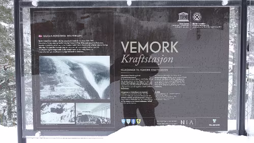 Rjukan Vemork Kraftstasjon ist der Name eines Wasserkraftwerkes in der Nähe von Rjukan (Kommune Tinn) im norwegischen Fylke Telemark.