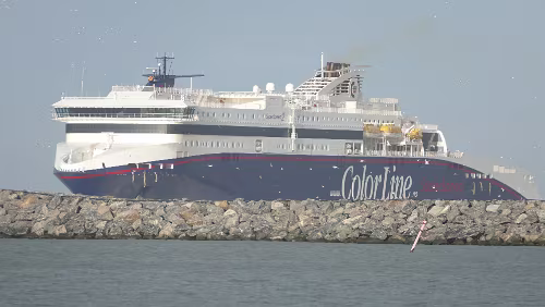 Hjørring – Vågsli Da kommt die Fähre