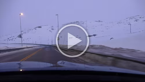 Vågsli - Bergen Fahrt über das Haukelifjell