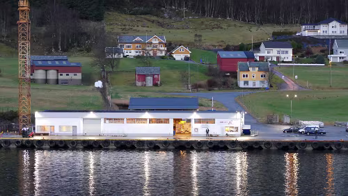Ålesund – Trondheim Anlauf von Torvik