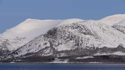 Storjord i Tysfjord – Tromsø Bereits wieder von der Fähre runter