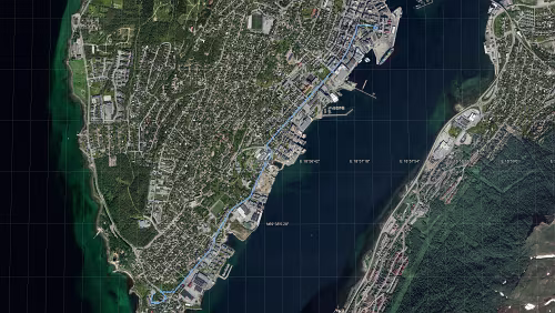Longyearbyen So 02.02.2020 Longyearbyen – Tromsø‚ ‚ Sydspissen Hotel ‘ – 1 Std. 35 Min. (ca. 1.026 km [Flug])