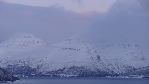 Tromsø – Vuollerim Am Balsfjord