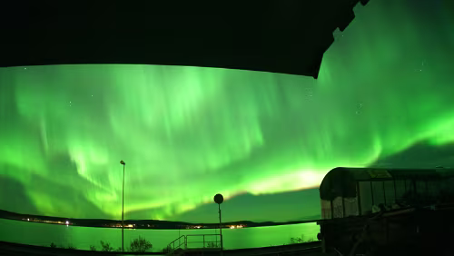 Polarlys Schon Mitte September solche Polarlichter, cool! – Quelle