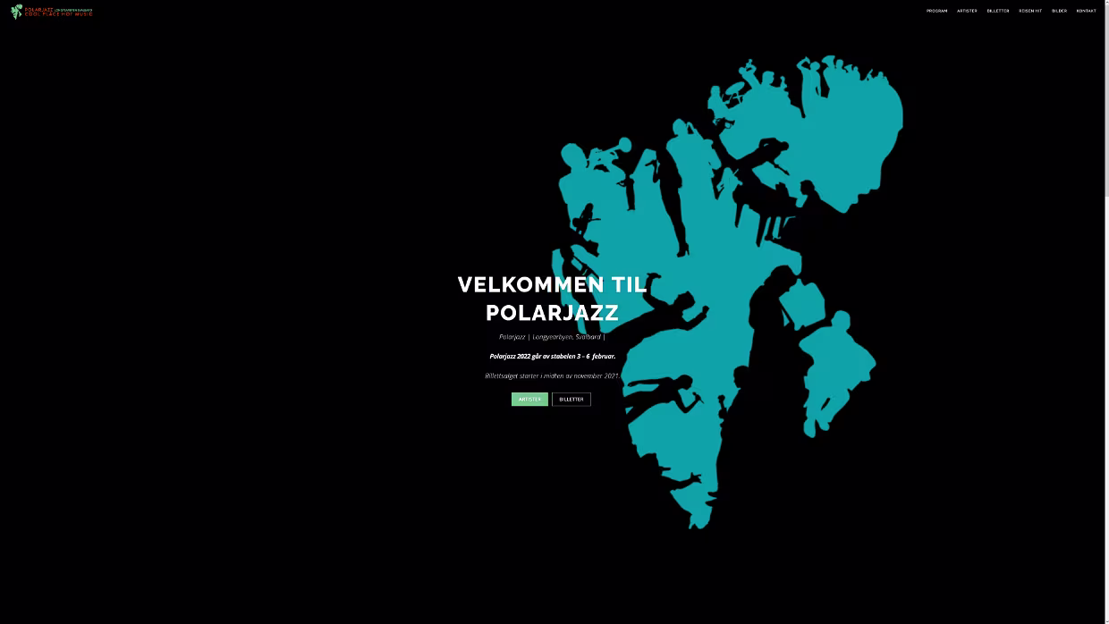 PolarJazz 2022 Velkommen til PolarJazz 2022 PolarJazz | Longyearbyen, Svalbard | PolarJazz 2022 går av stabelen 3 – 6 februar....