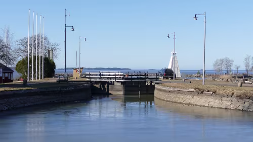 Malmö – Sunne Die letzte Schleuse.