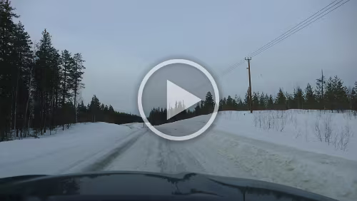 Östersund – Vuollerim Die Abkürzungsstrecke Teil 2.