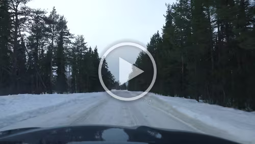 Östersund – Vuollerim Die Abkürzungsstrecke Teil 3.