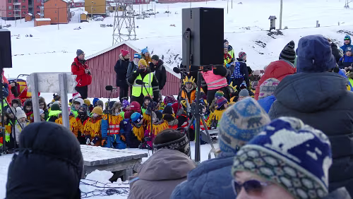 Solas tilbakekomst Warten auf die Sonne.
