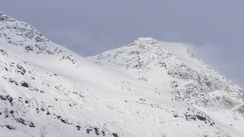 Tromsø – Kjøpsvik – – Drag – Innhavet Auf der [E8], Fagernesvegen.
