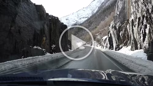 Tromsø – Kjøpsvik – – Drag – Innhavet Schneller „Ritt“ zur Fähre.