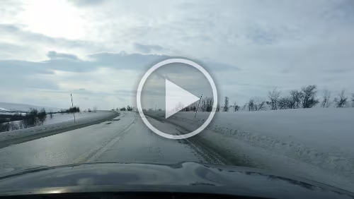 Innhavet – Mosjøen Fahrt über das Saltfjellet.