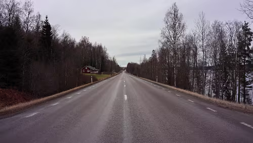 Helsingør – – Helsingborg – Sunne Der Inlandsvägen.