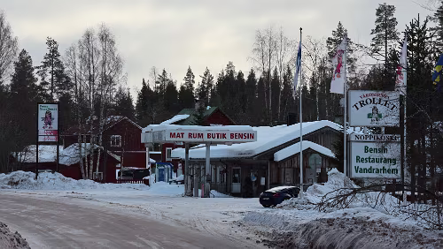 Sunne – Östersund Värdshuset Trollet. Es ist geschlossen.