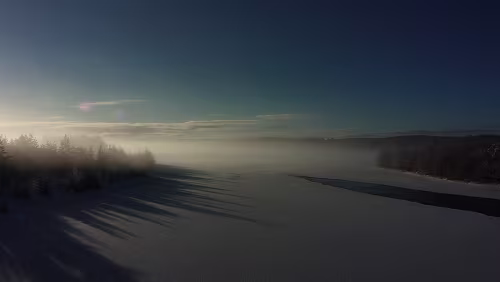 Östersund – Vuollerim Der Ångermanälven.