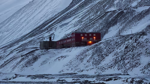 Longyearbyen Sverdrupbyen.