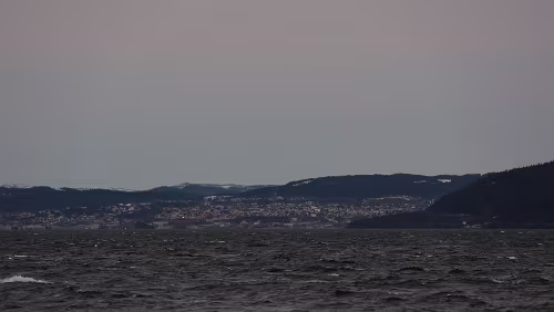 Mosjøen – Trondheim Blick auf Trondheim.