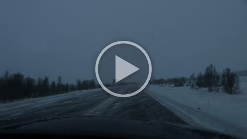 Trondheim – Geilo Und weiter geht es auf dem Dovrefjell. Es stürmt wieder ganz lustig.