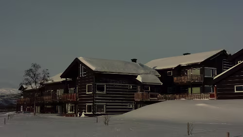 Geilo Es liegt eine Menge Schnee.