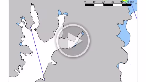 Eiskarten Eiskarten als Video, Isfjorden , Quelle: Norwegian Ice Service - MET Norway