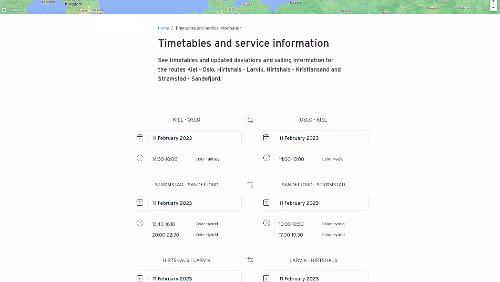 Wetter Die Überfahrt Larvik/Hirtshals wird verschoben.