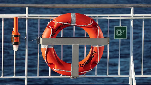 Auf See Besser wenn man den nicht braucht.