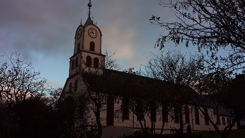 Tórshavn Die Havnar Kirkja.