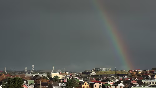 Tórshavn Regenbogen.