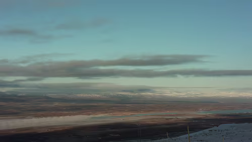 Seyðisfjörður – Mývatn Nach der Überquerung der Passstraße bietet sich ein erster imposanter Blick mit einer grandiosen Aussicht.