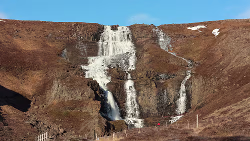 Seyðisfjörður – Mývatn Der Rjúkandifoss.