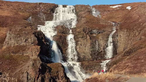 Seyðisfjörður – Mývatn Der Rjúkandifoss.