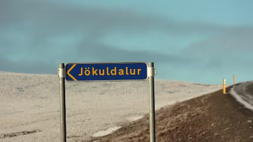 Seyðisfjörður – Mývatn Abzweig nach Jökuldalur.
