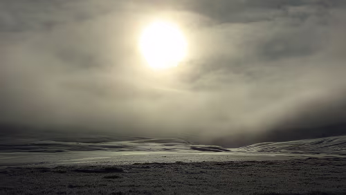 Seyðisfjörður – Mývatn Auf einer Hochebene angekommen, man kommt aus dem Staunen nicht raus.