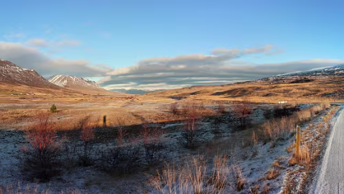 Mývatn – Varmahlíð Was für ein Blick. Panorama