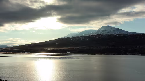 Akureyri Blick auf Akureyri.