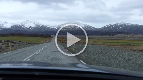 Höfn í Hornafirði – Egilsstaðir Eine einspurige Brücke.