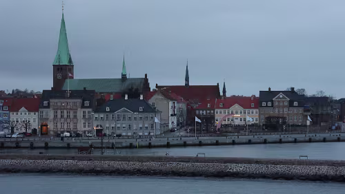 Helsingør – – Helsingborg – Sunne Letzter Blick auf Helsingør.
